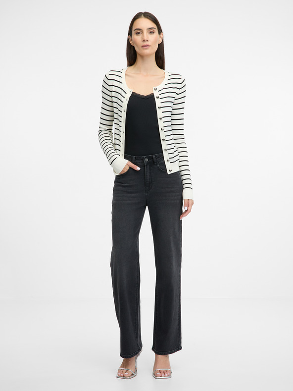 Orsay Кремава дамска жилетка ORSAY