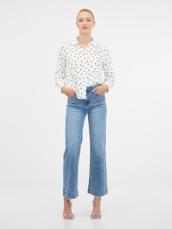 Orsay Кремава дамска блуза ORSAY