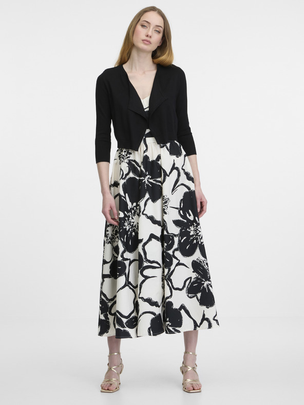 Orsay Черна дамска cropped жилетка ORSAY