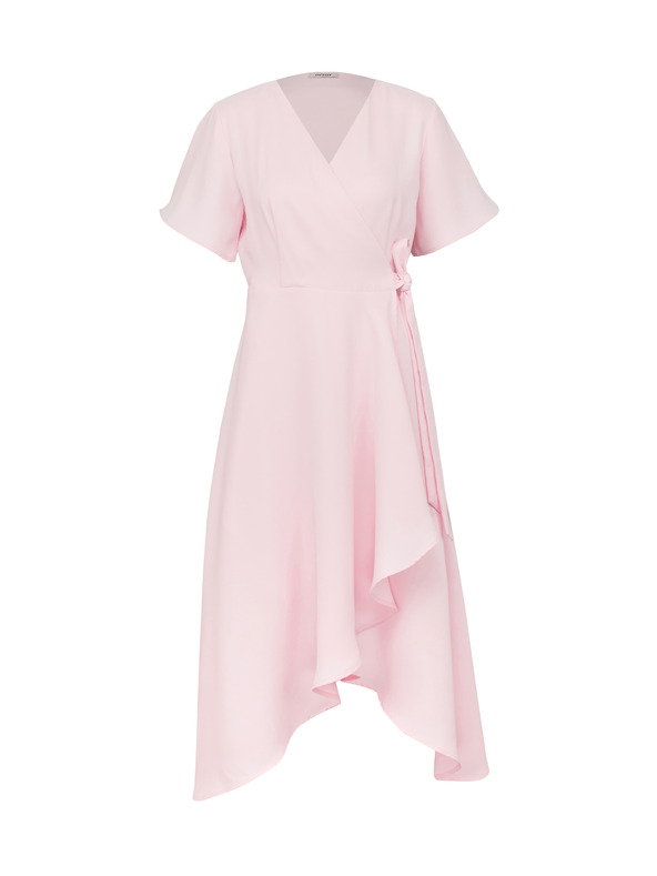 Orsay Светло розова дамска миди рокля ORSAY