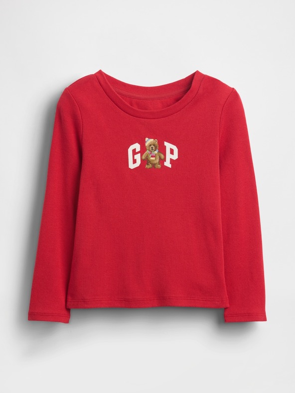 GAP Бебешка тениска Бранан Мечка GAP