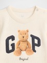 GAP Бебешко боди Brannan Bear Logo GAP
