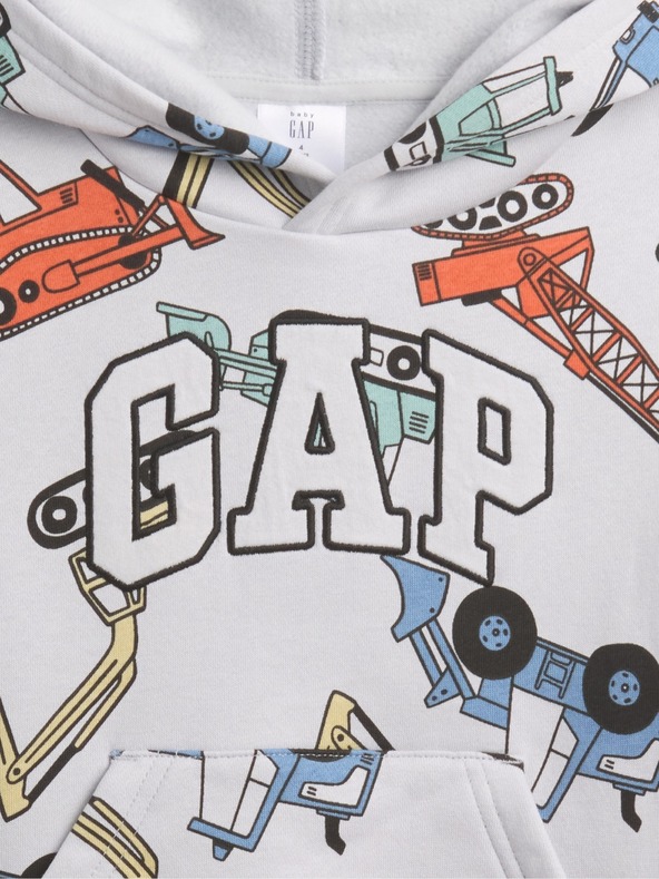 GAP Бебешки суитшърт с логото на GAP