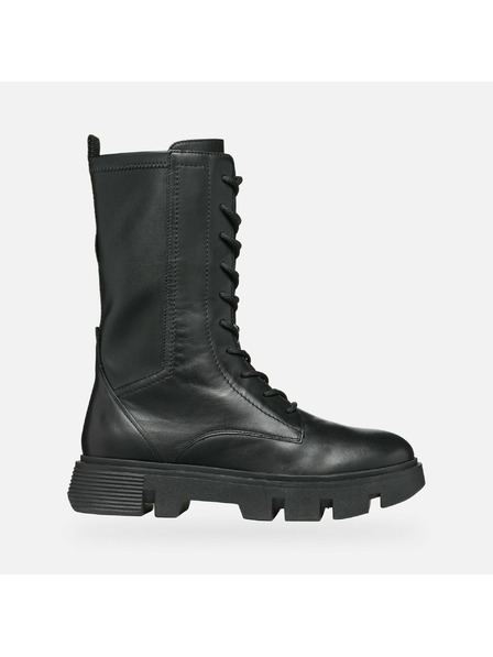 Geox Черни дамски боти Geox Vilde