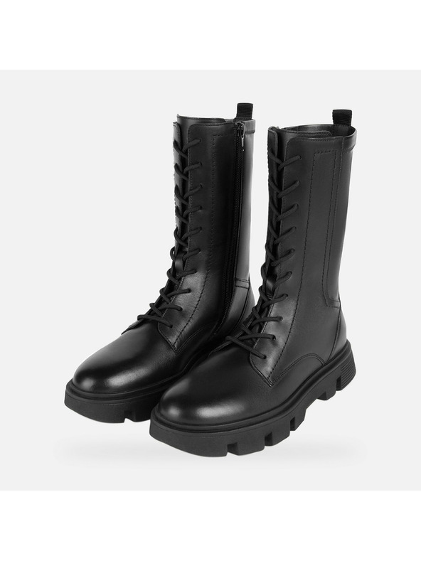 Geox Черни дамски боти Geox Vilde