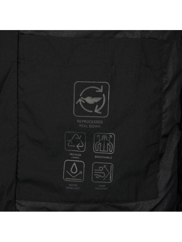 Geox Черно дамско пухено яке Geox Plummery