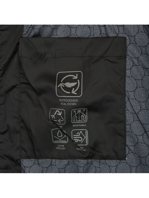 Geox Черно дамско пухено яке Geox Bettanie