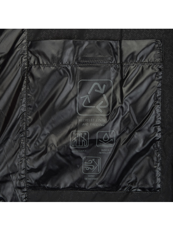 Geox Черно дамско пухено яке Geox Backsie