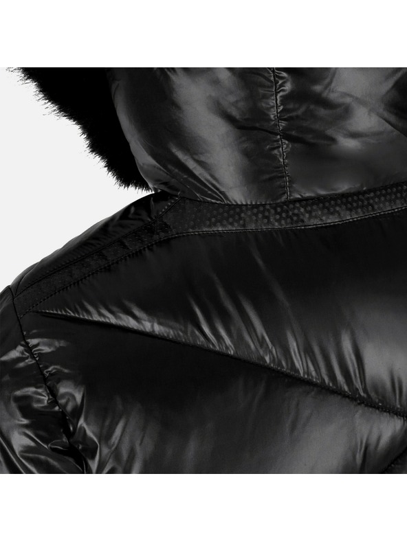 Geox Черно дамско пухено яке Geox Backsie