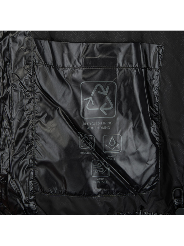 Geox Черно дамско пухено яке Geox Backsie