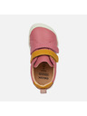 Geox Розови barefoot обувки за първи стъпки Geox Steppieup Girl