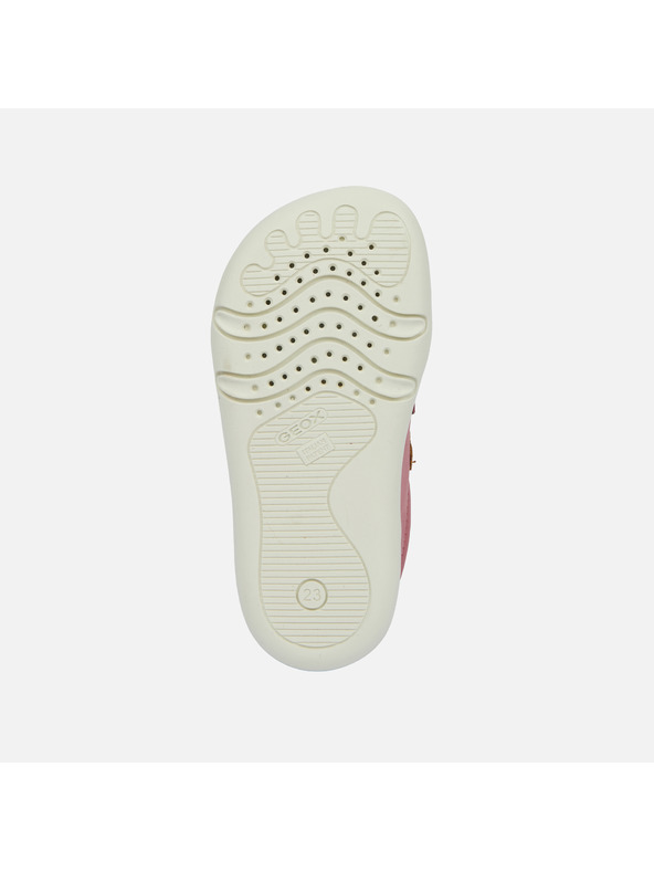 Geox Розови barefoot обувки за първи стъпки Geox Steppieup Girl
