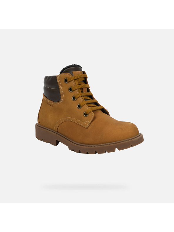 Geox Кафяви момчешки спортни обувки Geox Shaylax Boy