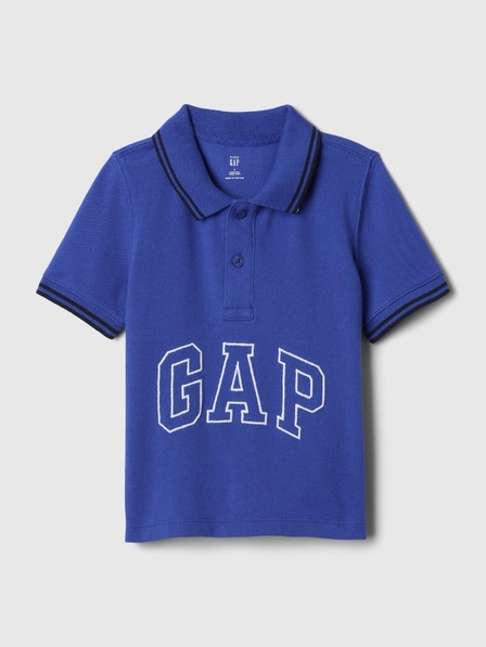 GAP Бебешка поло риза с логото на Gap