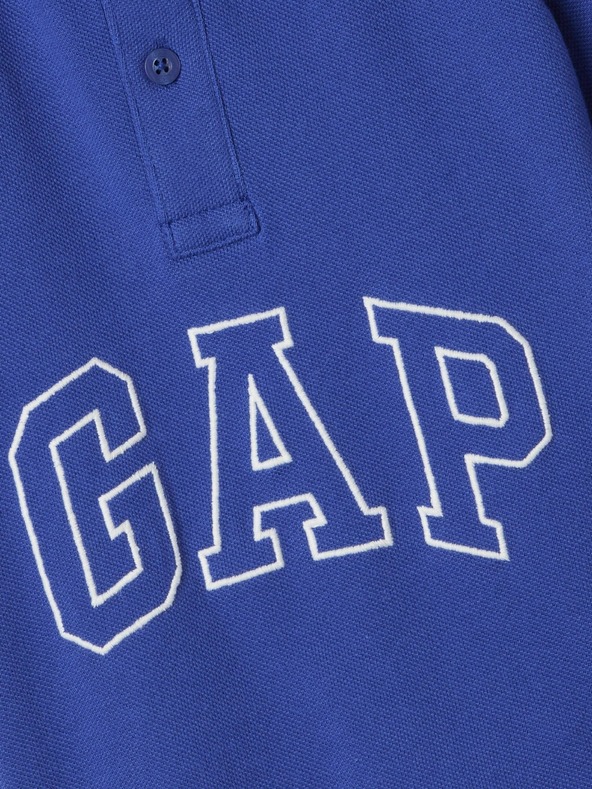 GAP Бебешка поло риза с логото на Gap