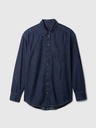 GAP Овърсайз риза Chambray Голяма риза GAP