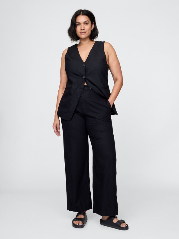 GAP Прав ленен панталон GAP