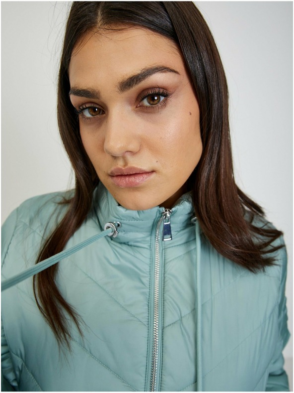 Orsay Зелено дамско леко стеганo яке ORSAY