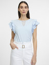 Orsay Синя дамска тениска с къс ръкав ORSAY