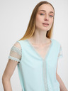 Orsay Светлосиня дамска тениска с къс ръкав ORSAY