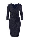 Orsay Тъмносиня дамска рокля по тялото ORSAY
