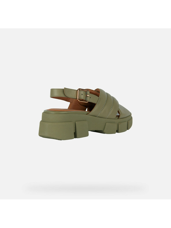 Geox Khaki дамски сандали Geox Lisbona