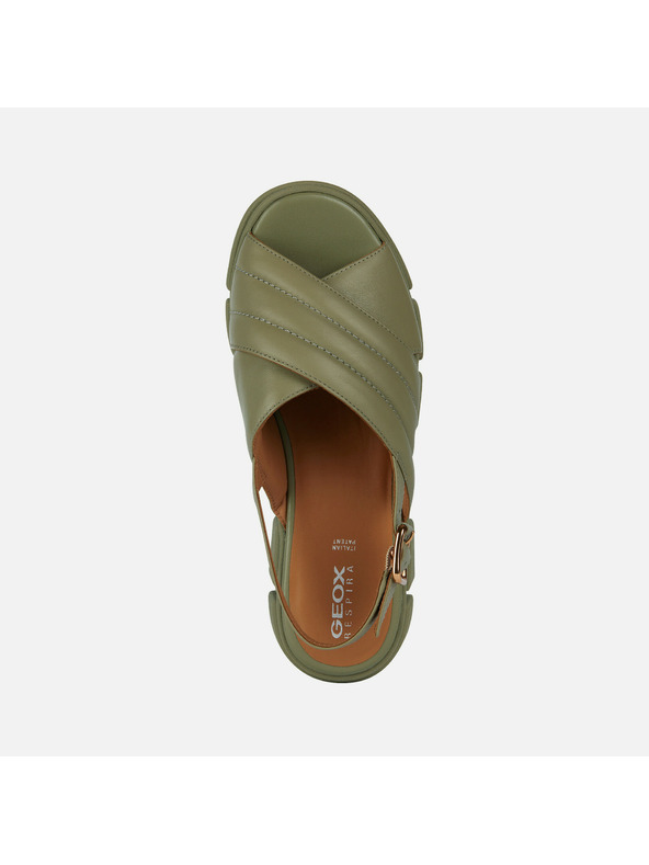 Geox Khaki дамски сандали Geox Lisbona