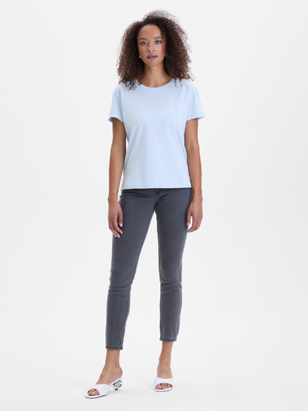 Orsay Светлосиня дамска тениска с къс ръкав ORSAY