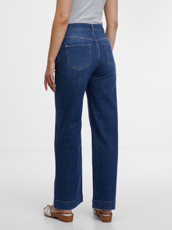 Orsay Тъмносини дамски широки дънки ORSAY