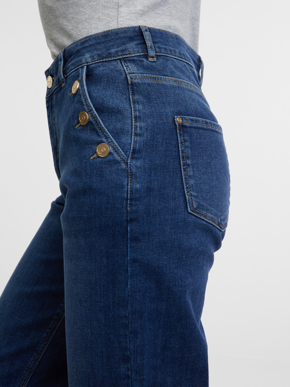 Orsay Тъмносини дамски широки дънки ORSAY