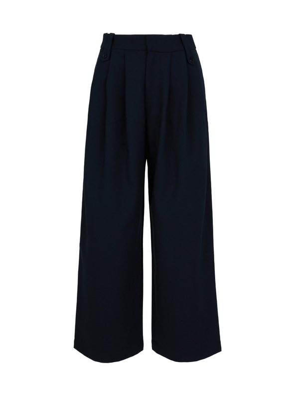 Orsay Черен дамски широк панталон ORSAY