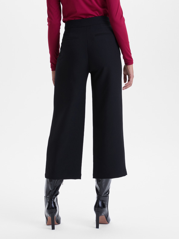 Orsay Черен дамски широк панталон ORSAY