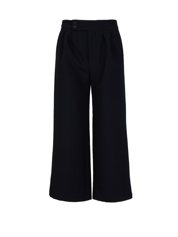 Orsay Черен дамски широк панталон ORSAY