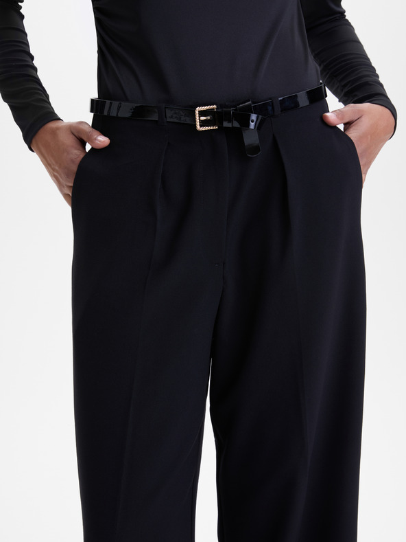 Orsay Черни широки дамски панталони ORSAY