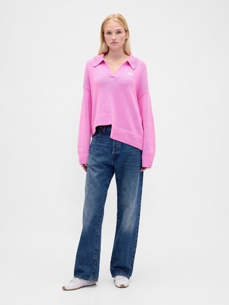 GAP Асиметричен суитшърт с вълнена смес GAP