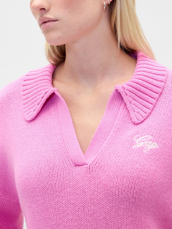 GAP Асиметричен суитшърт с вълнена смес GAP