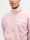 GAP Oversize sherpa суитшърт Arctic Fleece GAP