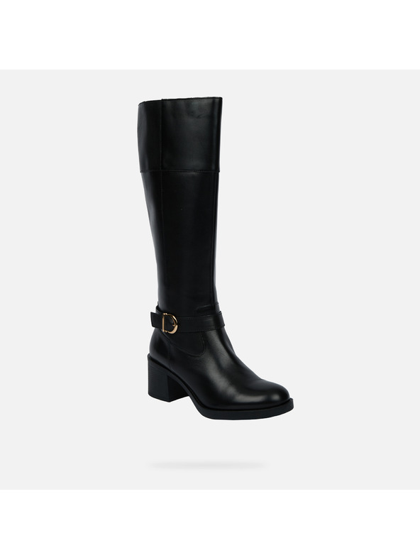 Geox Черни дамски ботуши Geox Serilda 60