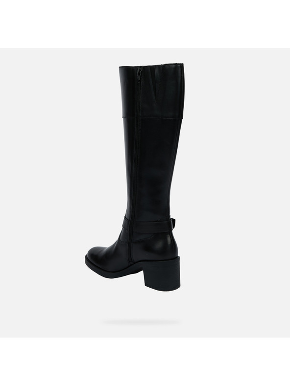 Geox Черни дамски ботуши Geox Serilda 60