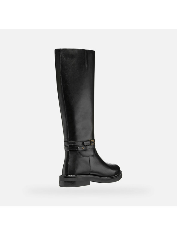 Geox Черни дамски ботуши Geox Serilda