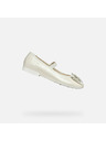 Geox Бели момичешки балеринки Geox Plie'