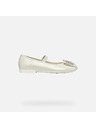 Geox Бели момичешки балеринки Geox Plie'