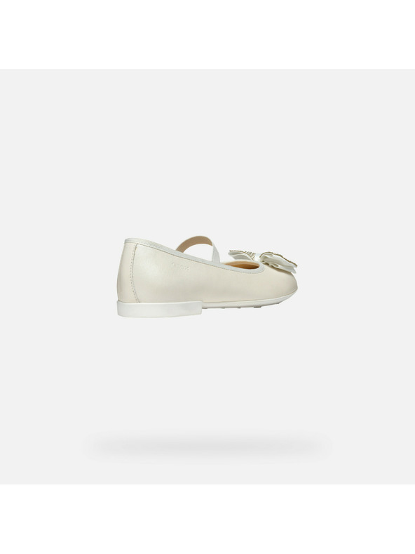 Geox Бели момичешки балеринки Geox Plie'