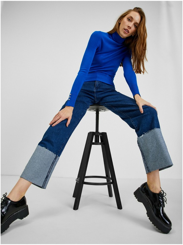 Orsay Синьо дамско поло ORSAY