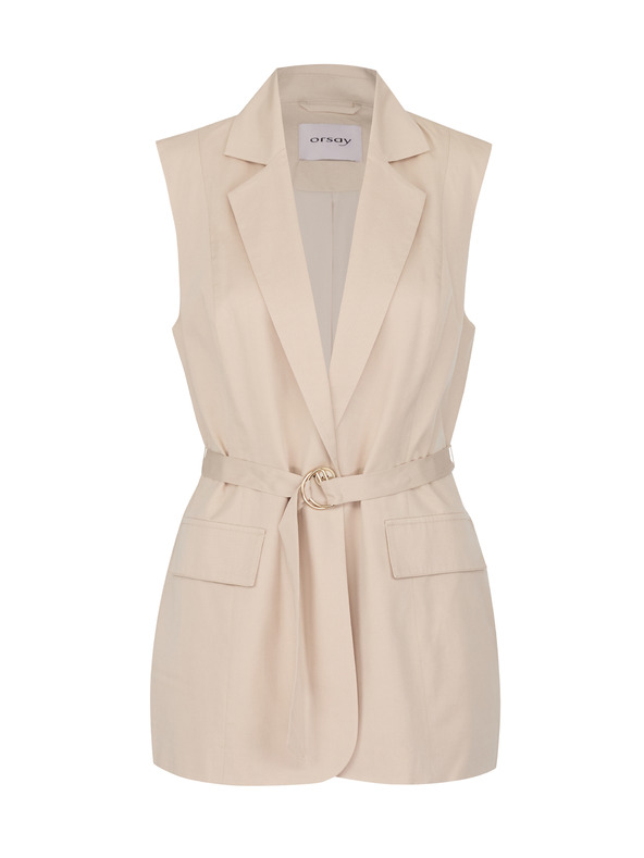 Orsay Бежов дамски елек ORSAY