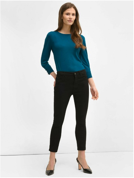 Orsay Черни къси skinny fit дънки ORSAY