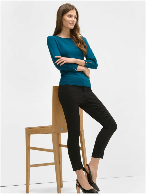 Orsay Черни къси skinny fit дънки ORSAY