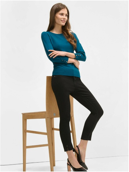 Orsay Черни къси skinny fit дънки ORSAY