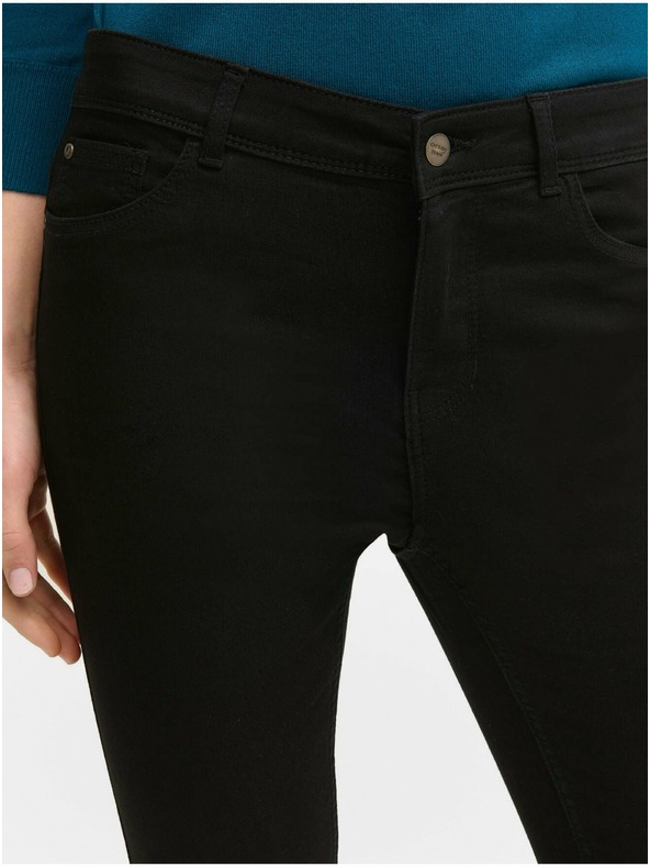 Orsay Черни къси skinny fit дънки ORSAY
