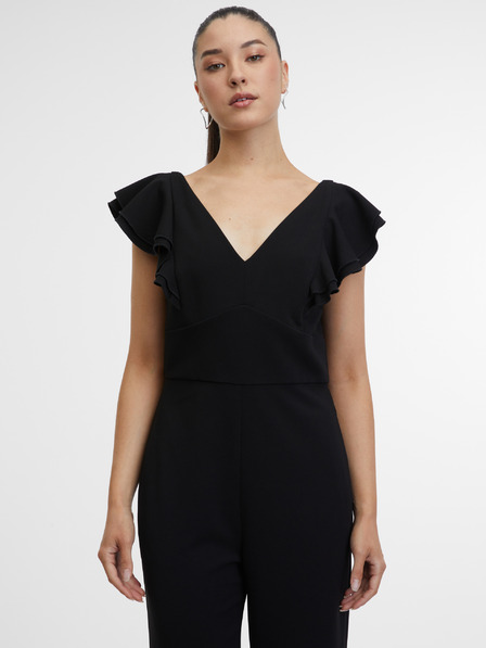 Orsay Черен дамски гащеризон ORSAY